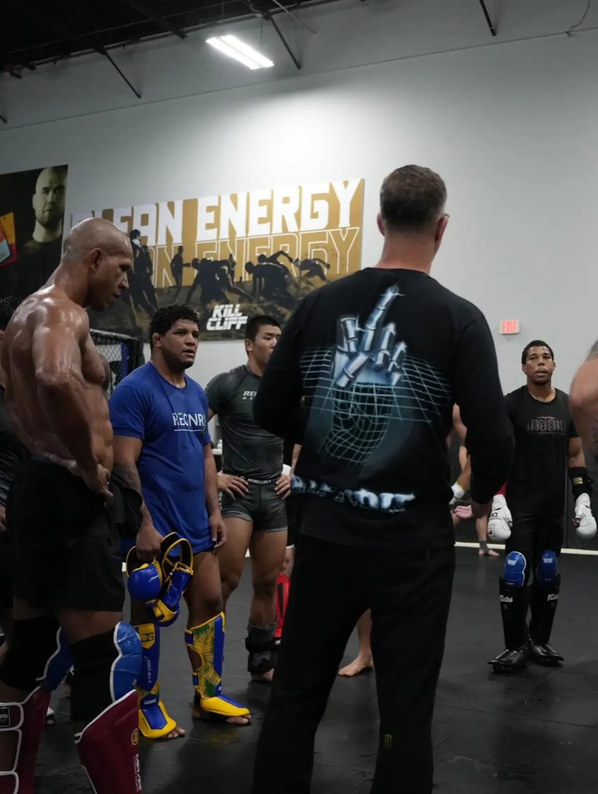 Wrestling training at Kaizen MMA
