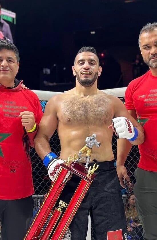 Younes Abisourour, Pro MMA fighter at Kaizen MMA