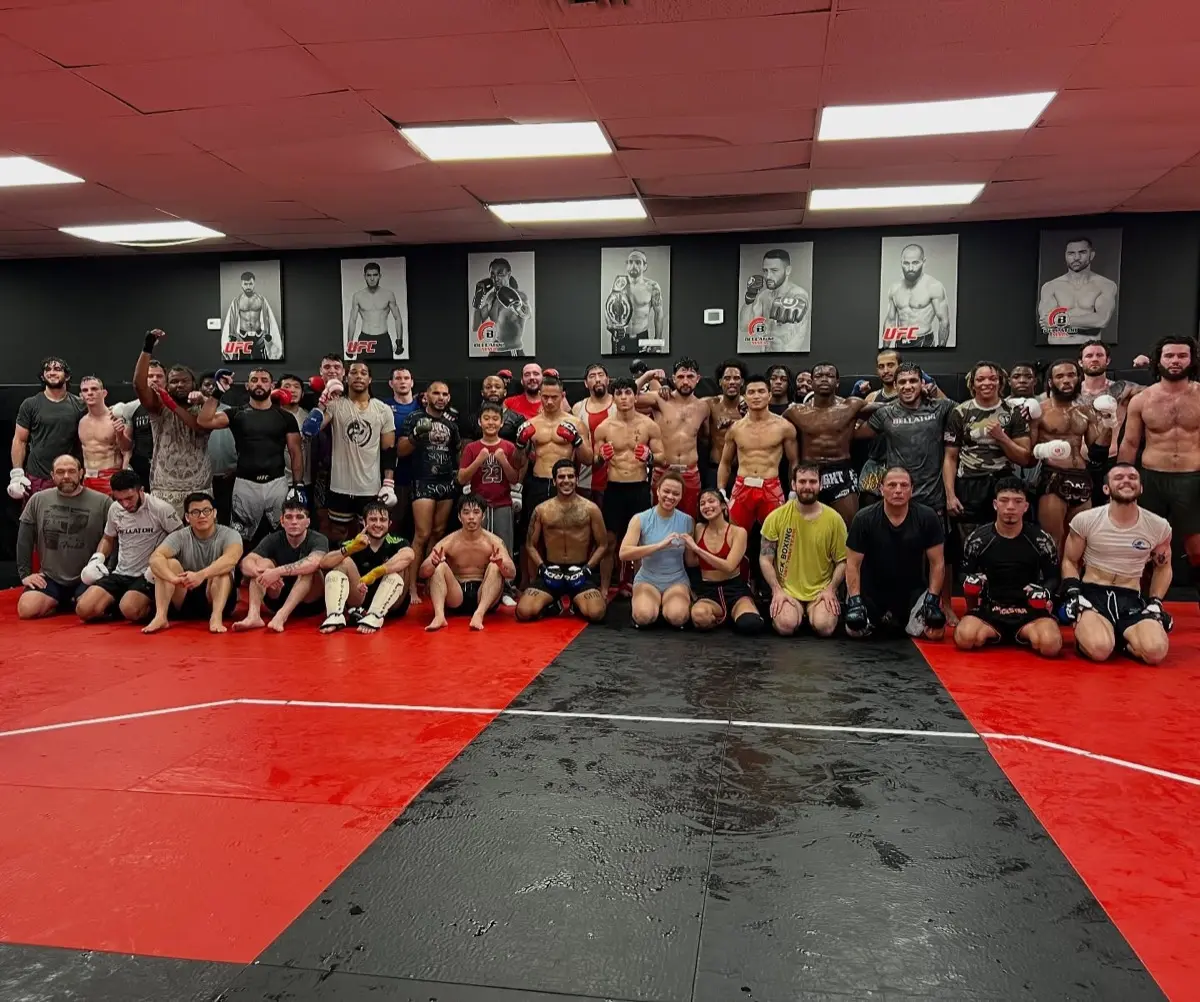 Kaizen MMA community group after training